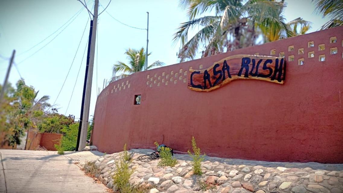 Hotel Casa Rush Puerto Ángel Exteriör bild